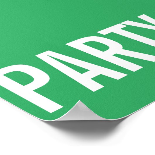 Street Sign Party Parkway Birthday Dekoration Sign (Ecke)