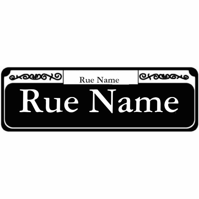 Street-Sign-Text bearbeiten Fotoskulptur Schlüsselanhänger (Vorne)