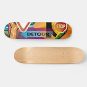 Street Signs #2 Skateboard (Horizontal)