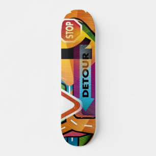Street Signs #2 Skateboard