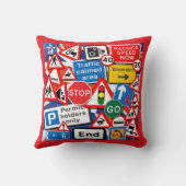 Street Signs Kissen (Rückseite)