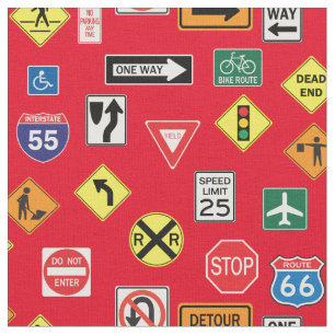 Street Signs Road Trip RV Stoff