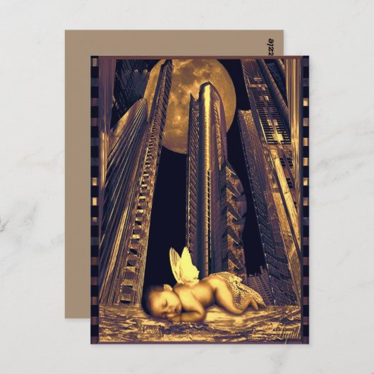 Street Sleeper Postkarte (Vorne/Hinten)