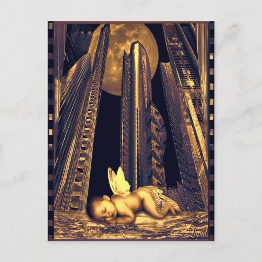 Street Sleeper Postkarte (Vorderseite)