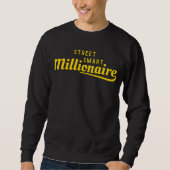 Street Smart Millionaire™ Wealth Built Edition Sweatshirt (Vorderseite)