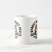 Street Smart Red Fox – Berlin Original Urban Vibes Kaffeetasse (Mittel)