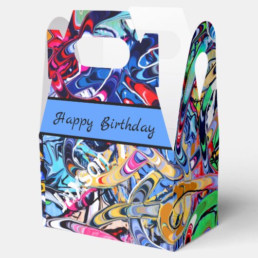 Street Style Artwork Geschenkschachtel (Geöffnet)