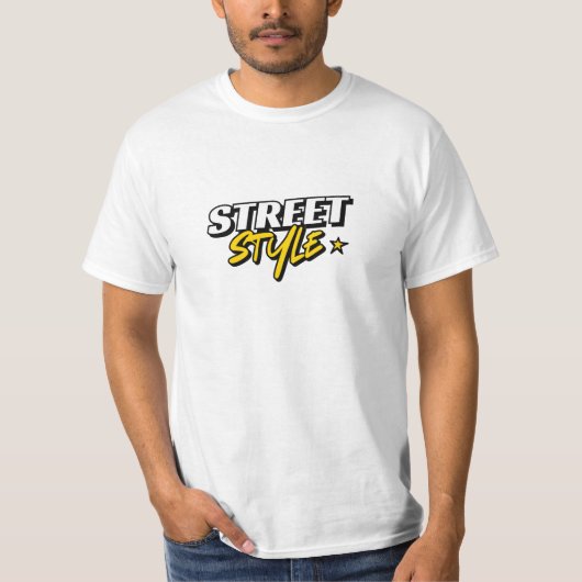 Street Style Artwork T-Shirt (Vorderseite)