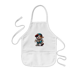 Street Style Bulldog Kinderschürze