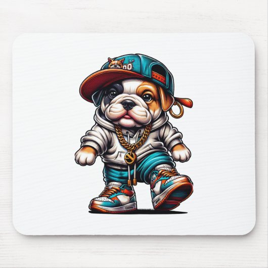 Street Style Bulldogge Mousepad (Vorne)