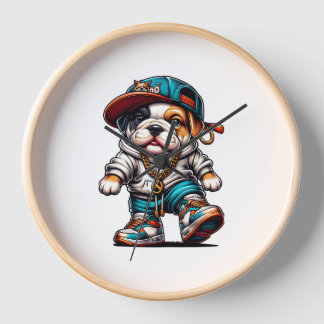 Street-Style-Bulldogge Uhr