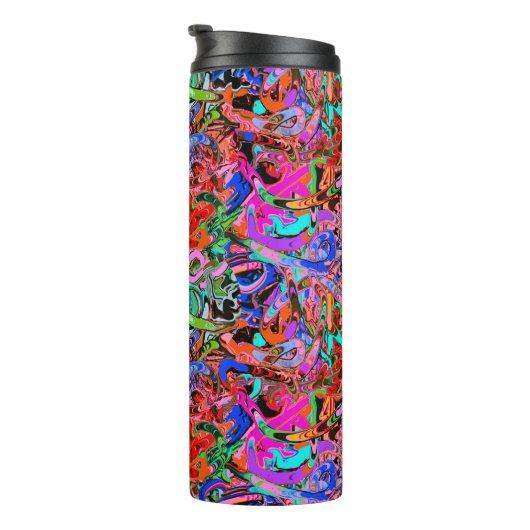 Street style graffiti thermosbecher (Nach rechts gedreht)