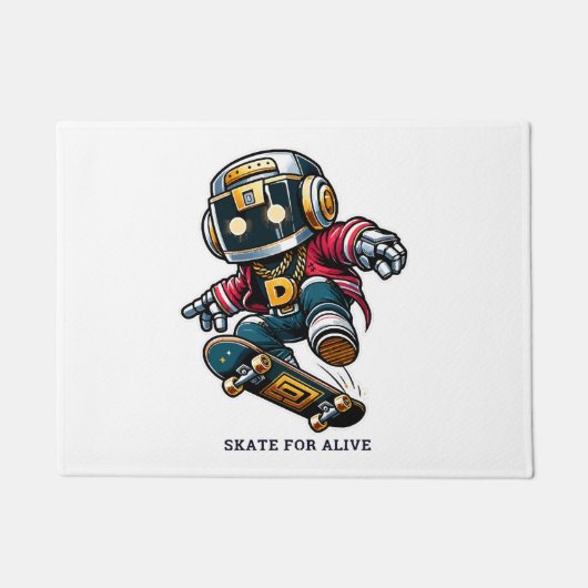 Street Style Skate Series Fußmatte (Vorderseite)