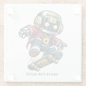 Street Style Skate Series Glasuntersetzer (Rückseite)