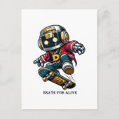 Street Style Skate Series Postkarte (Vorderseite)