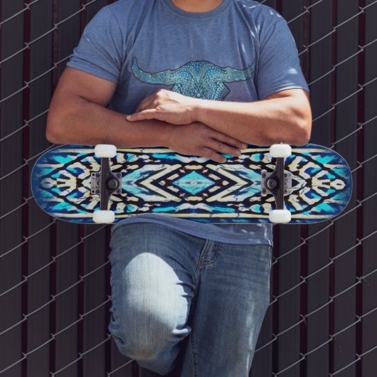 Street Surfer Blue Skateboard (Außenbereich 3)