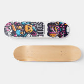 Street Surge Cartoon Skateboard Teil 1 (Horizontal)
