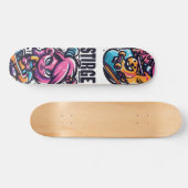 Street Surge Cartoon Skateboard Teil 2 (Horizontal)