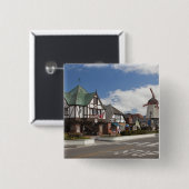 Street Szene aus historischen Solvang, 'The Danish Button (Vorne & Hinten)