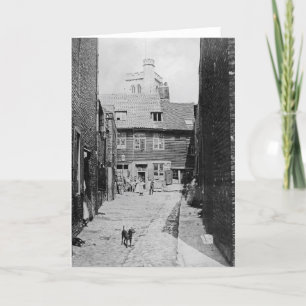 Street-Szene im Viktorianischen London Karte