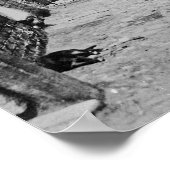 Street-Szene im Viktorianischen London Poster (Ecke)