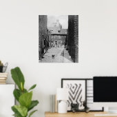 Street-Szene im Viktorianischen London Poster (Heimbüro)