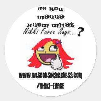 Street Team Goods Runder Aufkleber