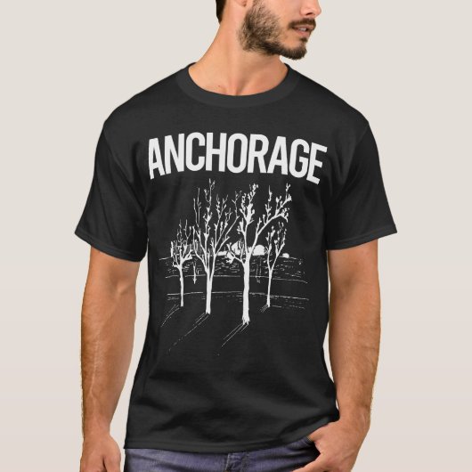 Street Trees Anchorage T-Shirt (Vorderseite)
