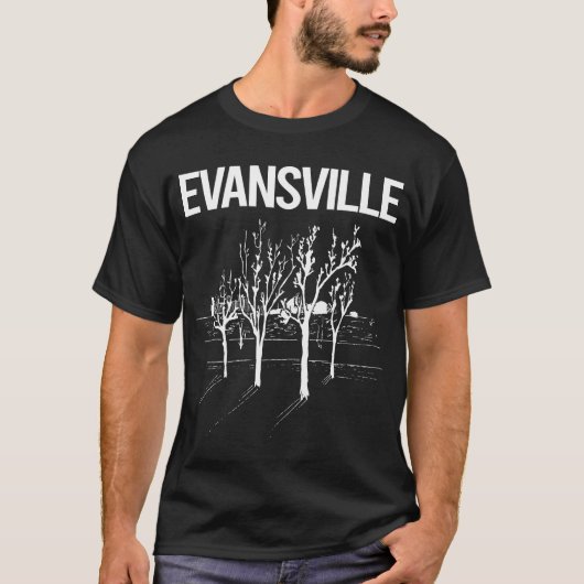 Street Trees Evansville T-Shirt (Vorderseite)