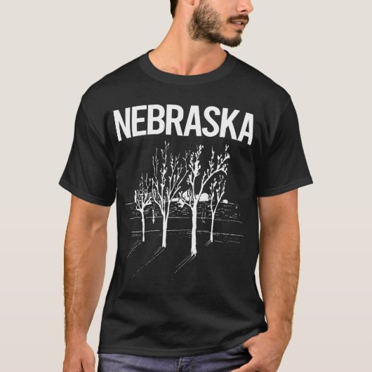 Street Trees Nebraska T-Shirt (Vorderseite)