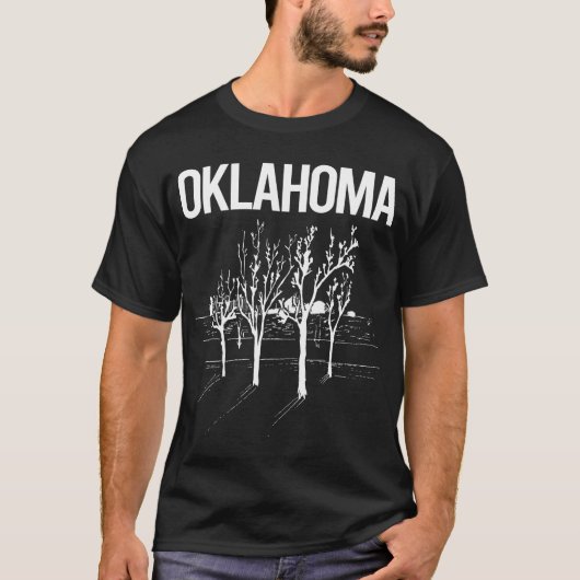 Street Trees Oklahoma T-Shirt (Vorderseite)