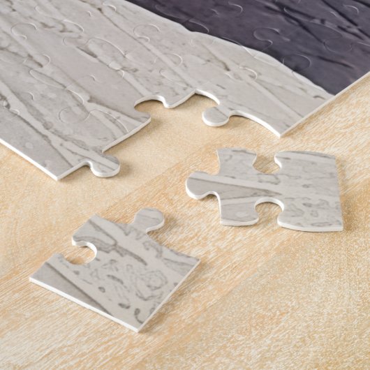 Street Vendor by Red Wall Puzzle (Seite)