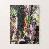 Street Vendor, Italian Fruit Market Puzzle (Vertikal)