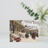 Street View in Erbil, Irak Postkarte (Stehend Vorderseite)