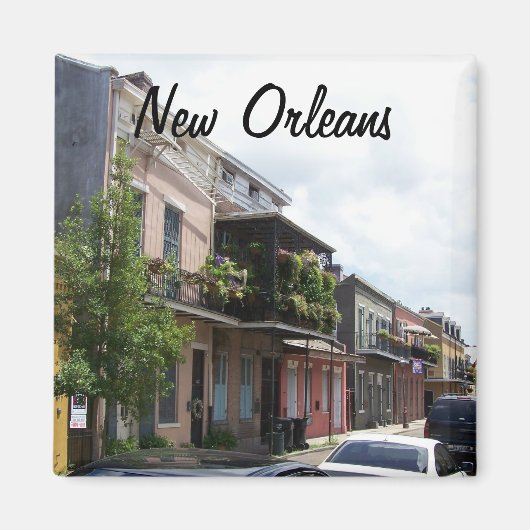 Street View New Orleans Louisiana Magnet (Vorne)