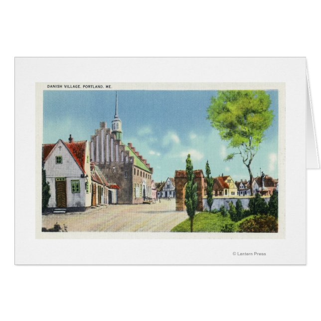 Street View of the Danish Village (Vorderseite (Horizontal))