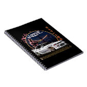 Street Warrior Samurai - Skyline Driver Notizblock (Rechte Seite)