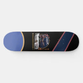 Street Warrior Samurai - Skyline Driver Skateboard (Horizontal)