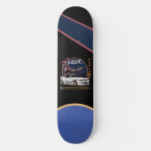 Street Warrior Samurai - Skyline Driver Skateboard (Vorderseite)