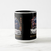 Street Warrior Samurai - Skyline Driver Tasse (Zentrum)