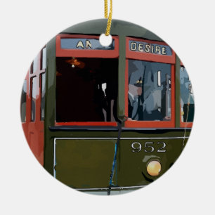 Streetcar genannter Wunsch Keramik Ornament