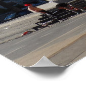 Streetcar - San Francisco Poster (Ecke)