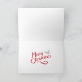 Streetcar-Weihnachten Feiertagskarte (Innenseite)