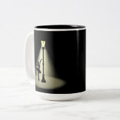 Streetlight Dancer Jazz Music Coffee Tasse (Vorderseite Links)