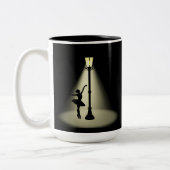 Streetlight Dancer Jazz Music Coffee Tasse (Links)