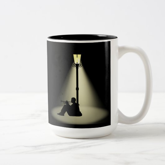 Streetlight Dancer Jazz Music Coffee Tasse (Rechts)
