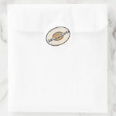 StreetNSkate Runder Aufkleber (Tasche)