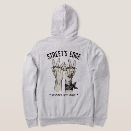 Street's Edge - Bold Urban Typografy Design Hoodie