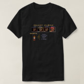 Streets of Rage 2 - Select Skate T-Shirt (Design vorne)