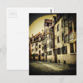 Streetscape Vignette Postkarte (Vorne/Hinten)